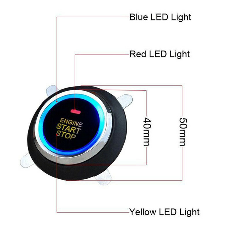 Car Alarm Remote Control Keyless Entry Engine Start Alarm Starter Stop System