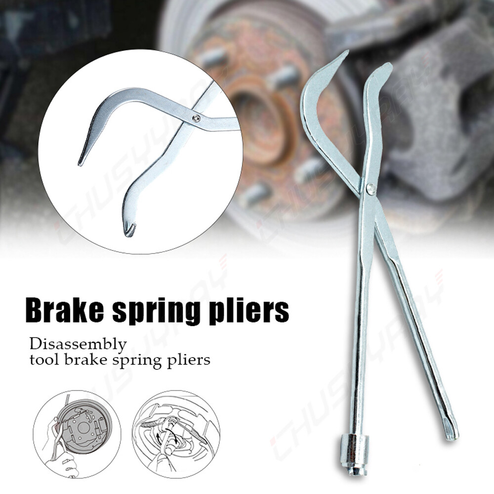 Removal & Installation Tool - Dual-End Brake Spring Pliers Drum Shoe Return