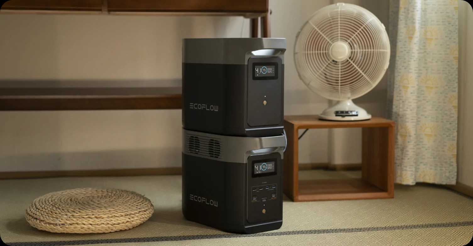 EcoFlow DELTA 2 Smart Generator Extra Battery 1024Wh for Outdoor, RV, LiFePO4