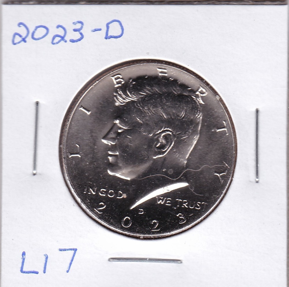 2023-D Kennedy Half Dollar L17