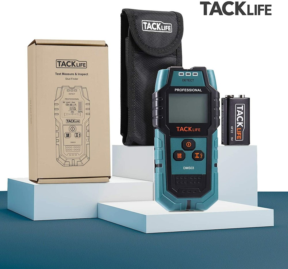 Brand New & Sealed TACKLIFE DMS03 Stud Finder / Wall Scanner 4in1 Center Finding
