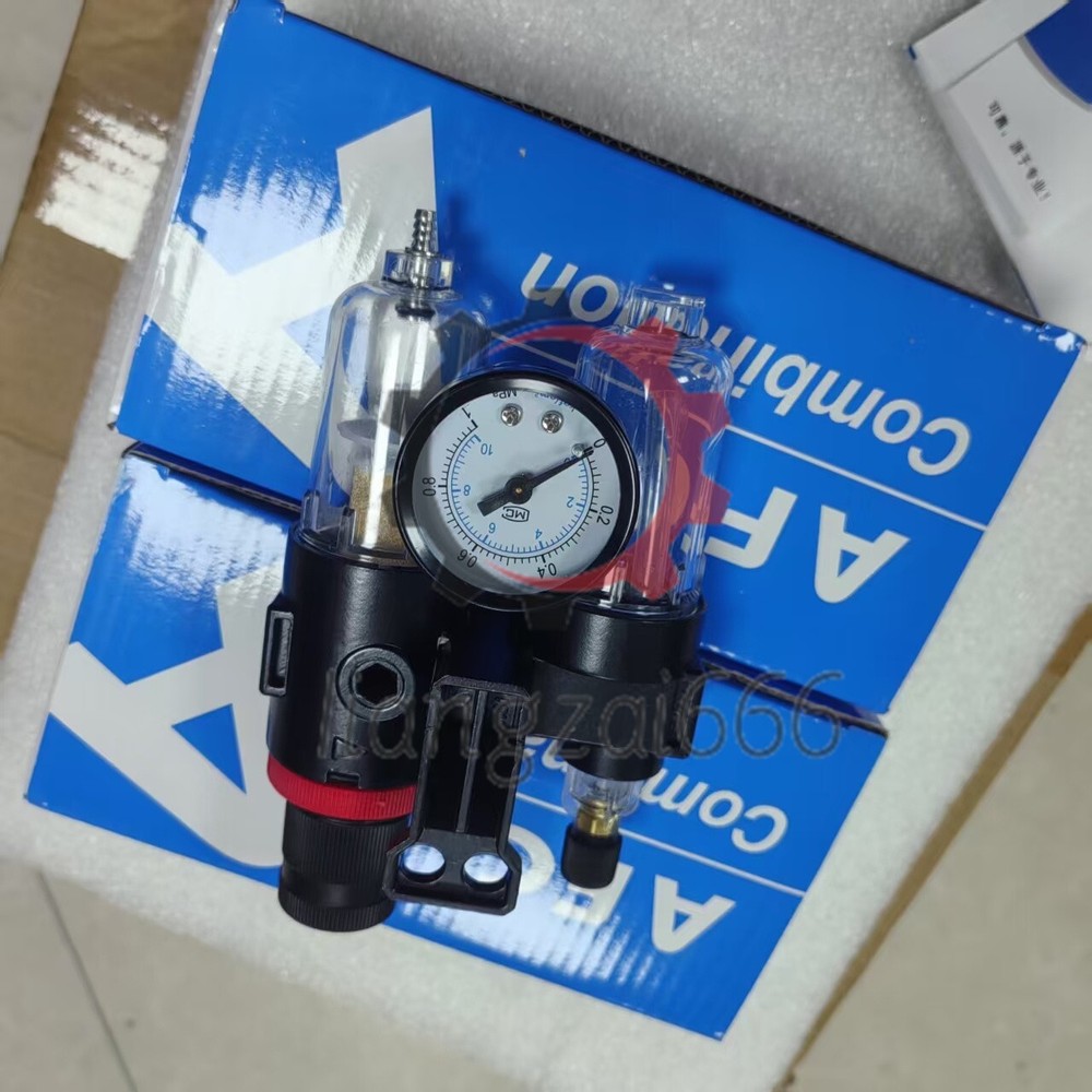 1pcs AFC-2000 Air Source Treatment Combination Unit w Pressure Gauge AFC2000