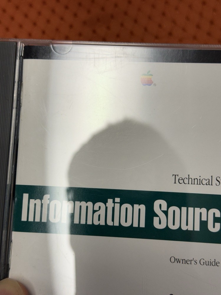 Information Source CD Loaded w/ Macintosh SW/Info by Apple Computer 1990 Sampler