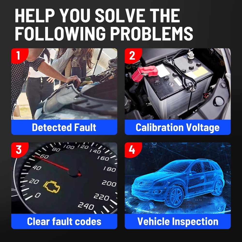 AT300 Car Code Reader Code Scanner Check Engine Fault for All OBDII Protocol