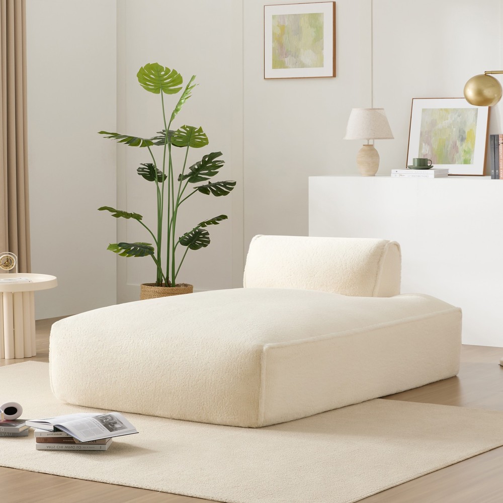 72"Oversized Modular Sofa,Fully Compressed,Left-handed face,Spacious Foam-Fille