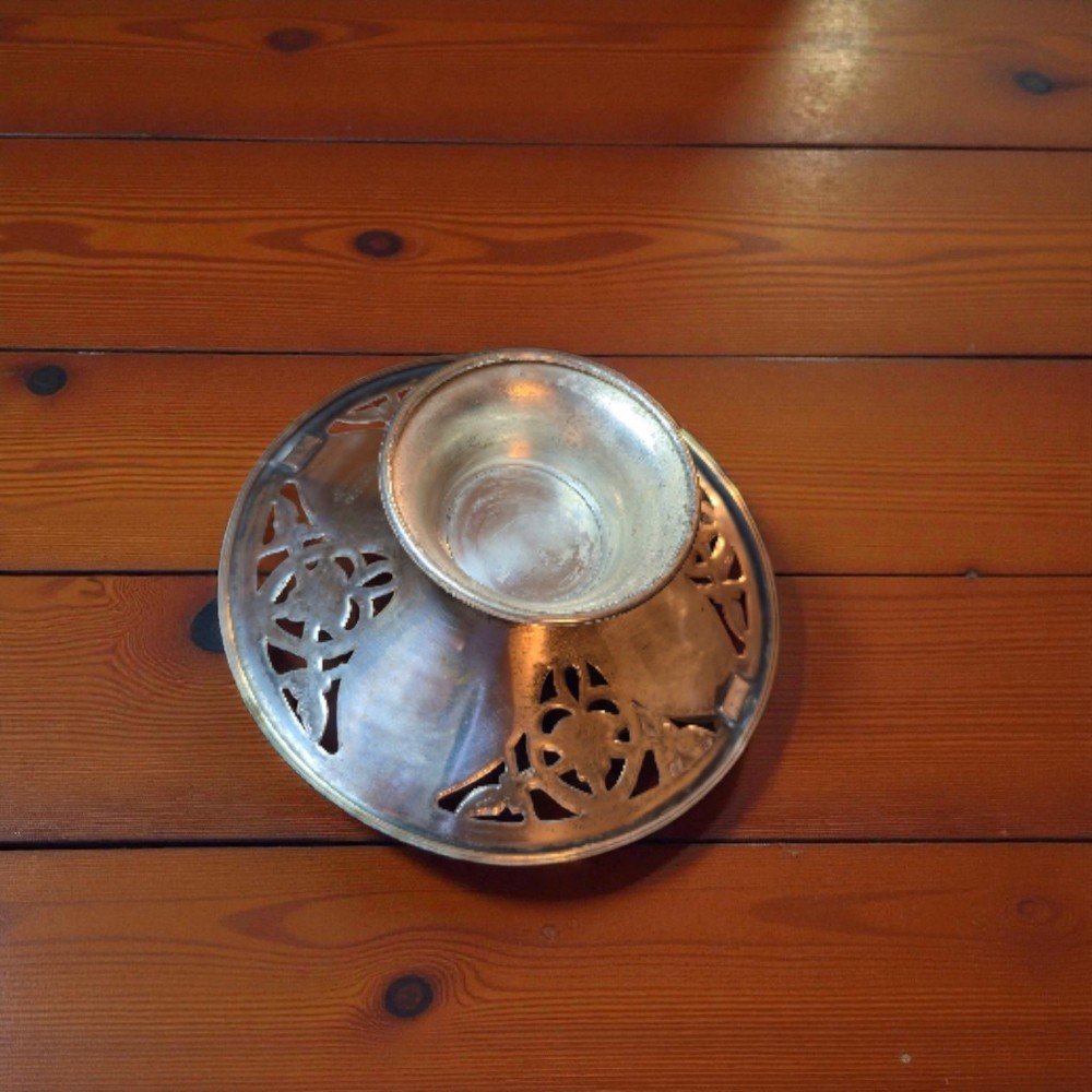 Farberware Silver-Plated Decorative Bowl with Handle READ (DB2)