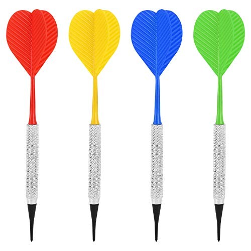 Soft Tip Darts, Bar Dart, Plastic Tip Darts Set, Attach Extra 100 12 silver