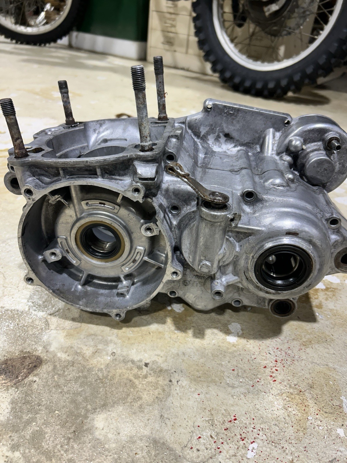 KX500 KX 500 KAWASAKI Cases. 1989-2004. Left And Right.