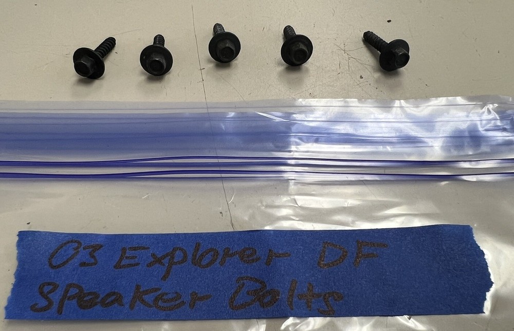 03 Explorer Driver Front Speaker Bolts