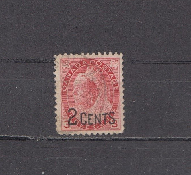 CANADA 1899 - USED - SCOTT # 88   SURCHARGED