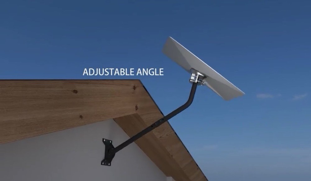 Adjustable Outdoor Antenna Mounting Pole
