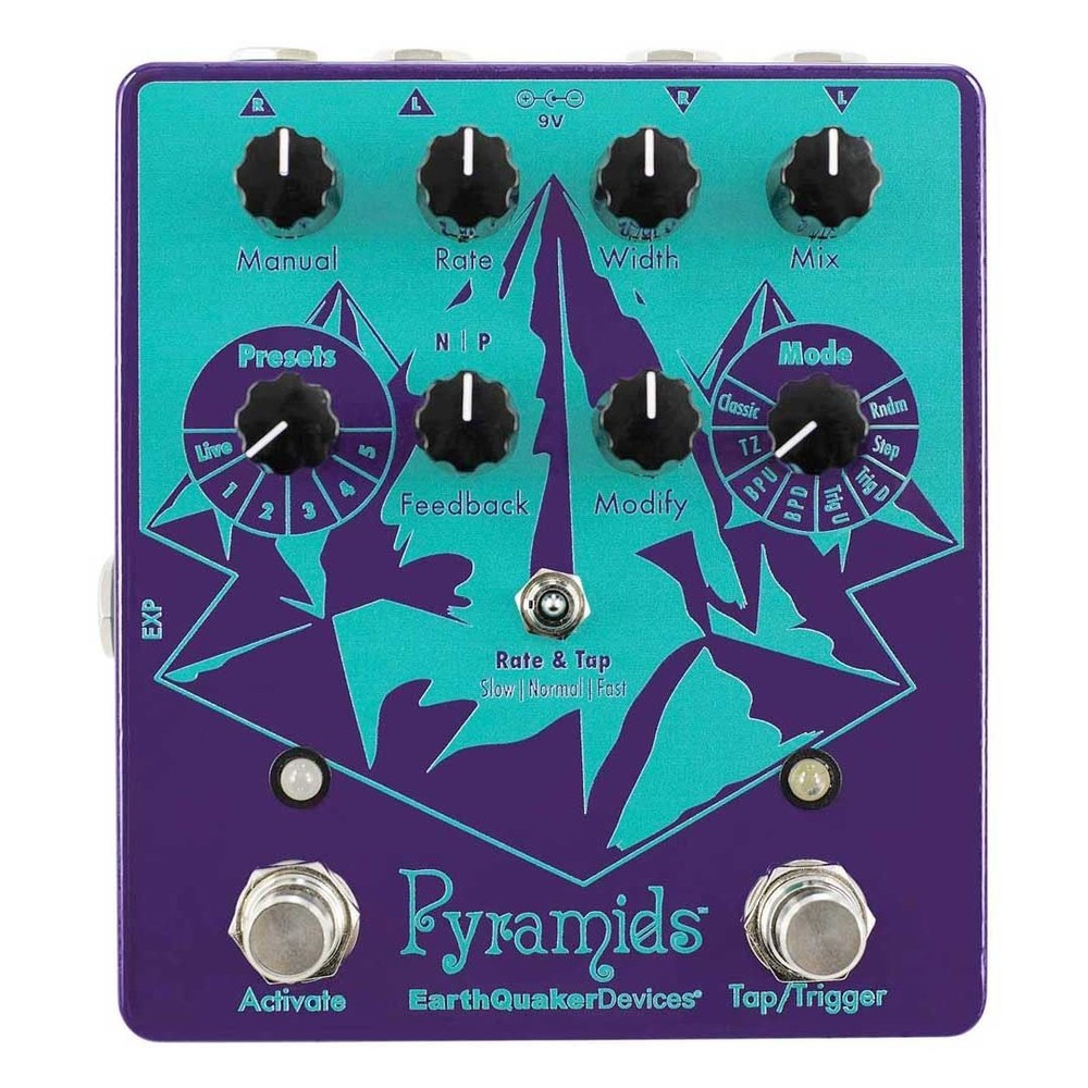 Earthquaker Devices Pyramids Stereo Flanging Device