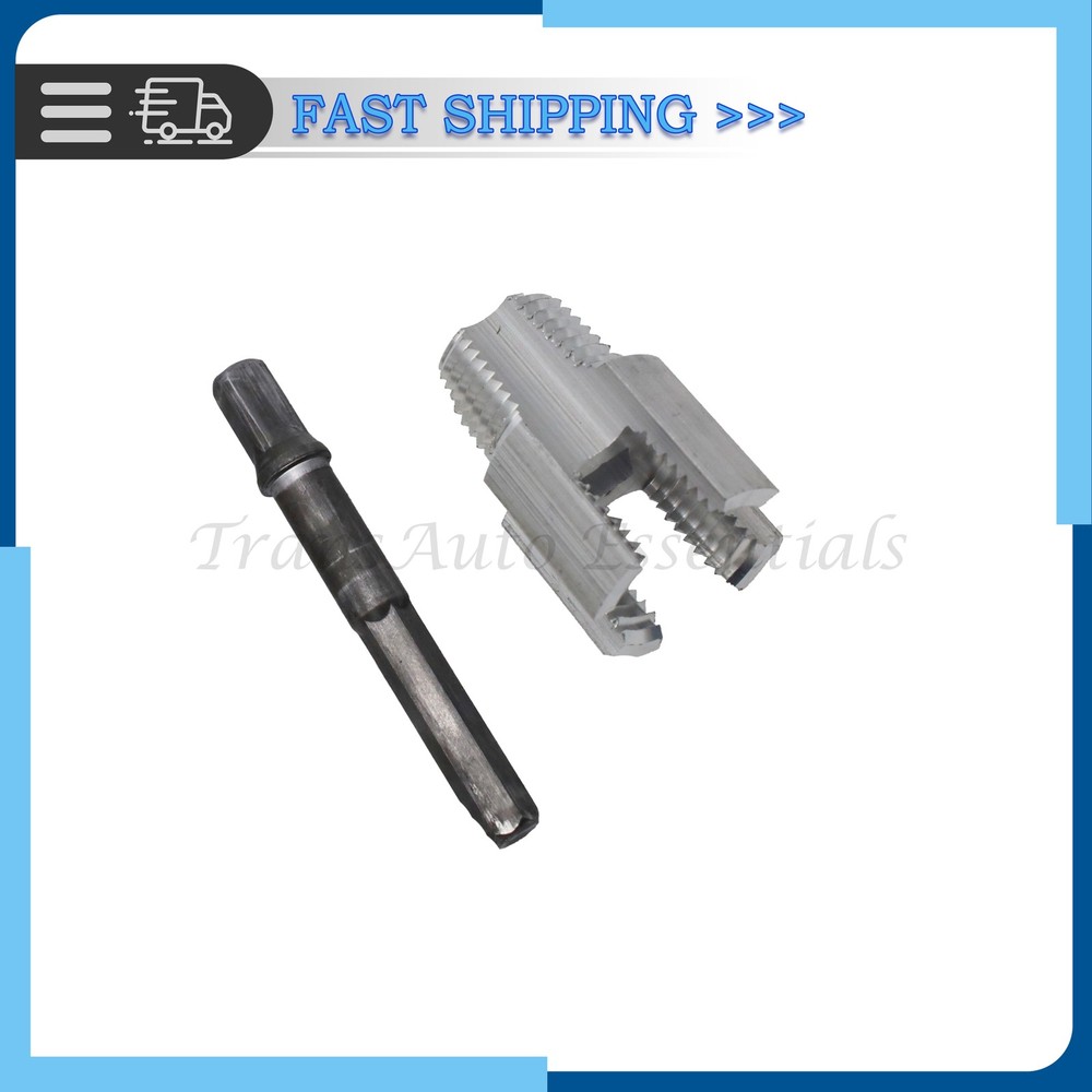 NEW Manual PVC Pipe Threading Tool Kit For Internal External Threader Set US