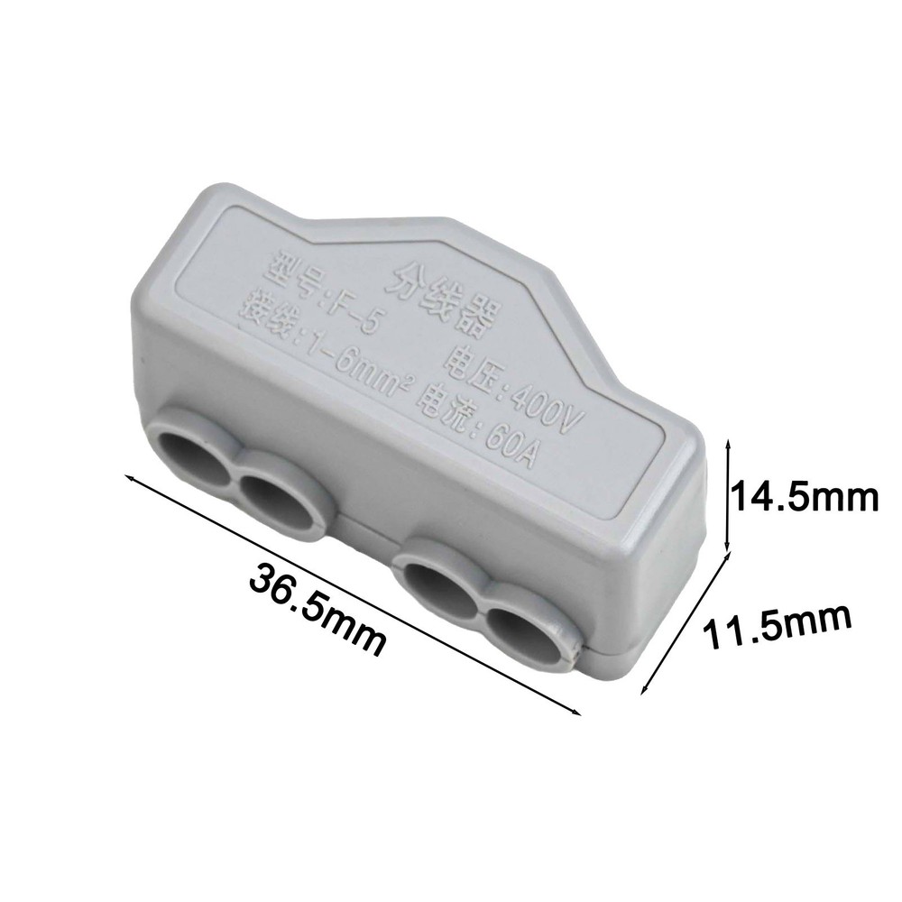Secure Fixing Quick Terminal Block with Low Resistance Design for Cables