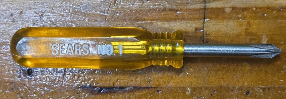 Vintage Sears No. 1 (3.5") Small Screwdriver