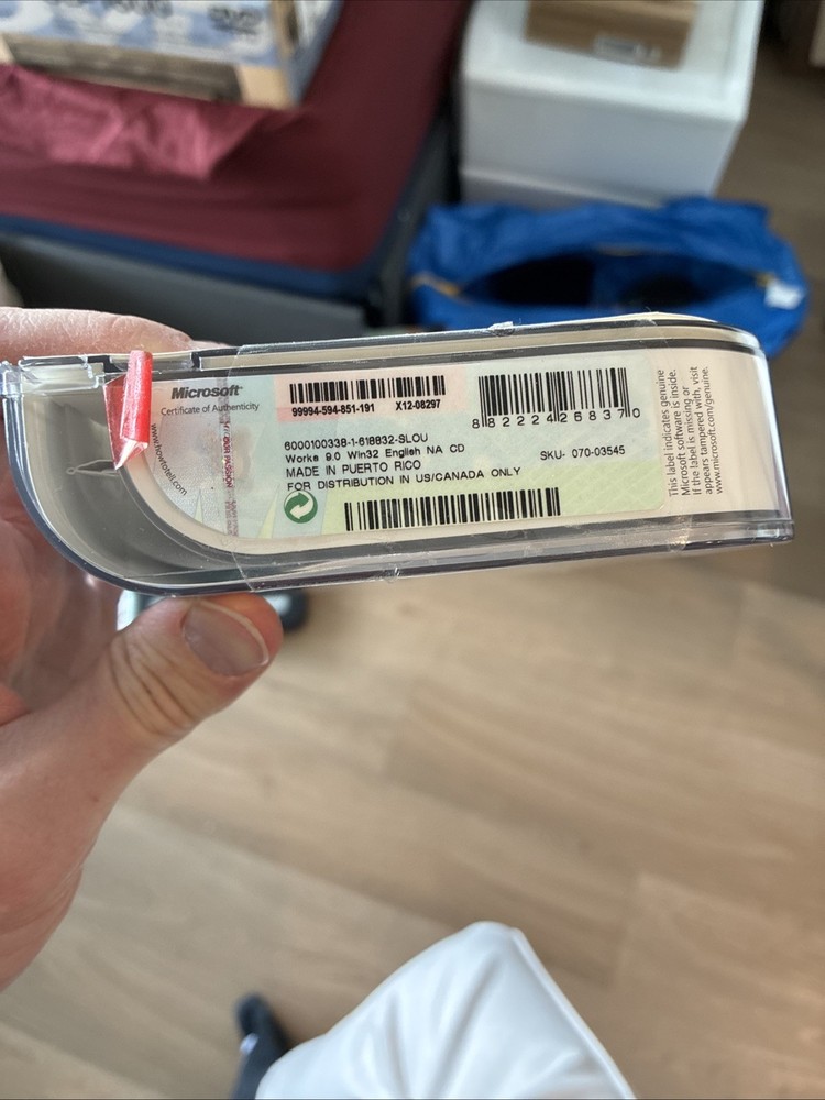 Microsoft Works 9 for Windows XP and Windows Vista