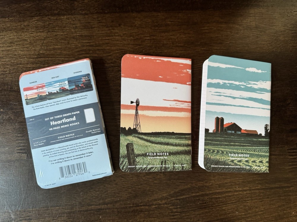 Field Notes Heartland Edition Notebook Set