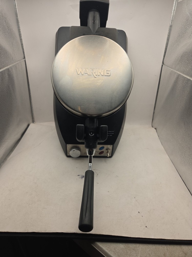 Waring Pro WWM200pc Professional Belgian Waffle Maker Electric Stainless Tested