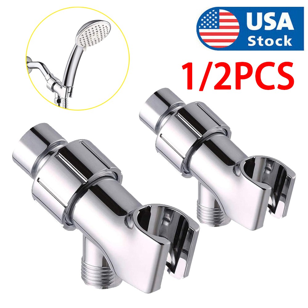 Adjustable Shower Head Holder Universal Handheld Wall Mount Bathroom Bracket