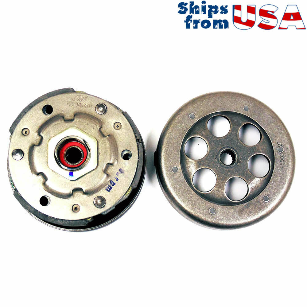 Complete Rear Clutch, 50cc 2 Stroke (Minarelli/Yamaha Clone) Engines.