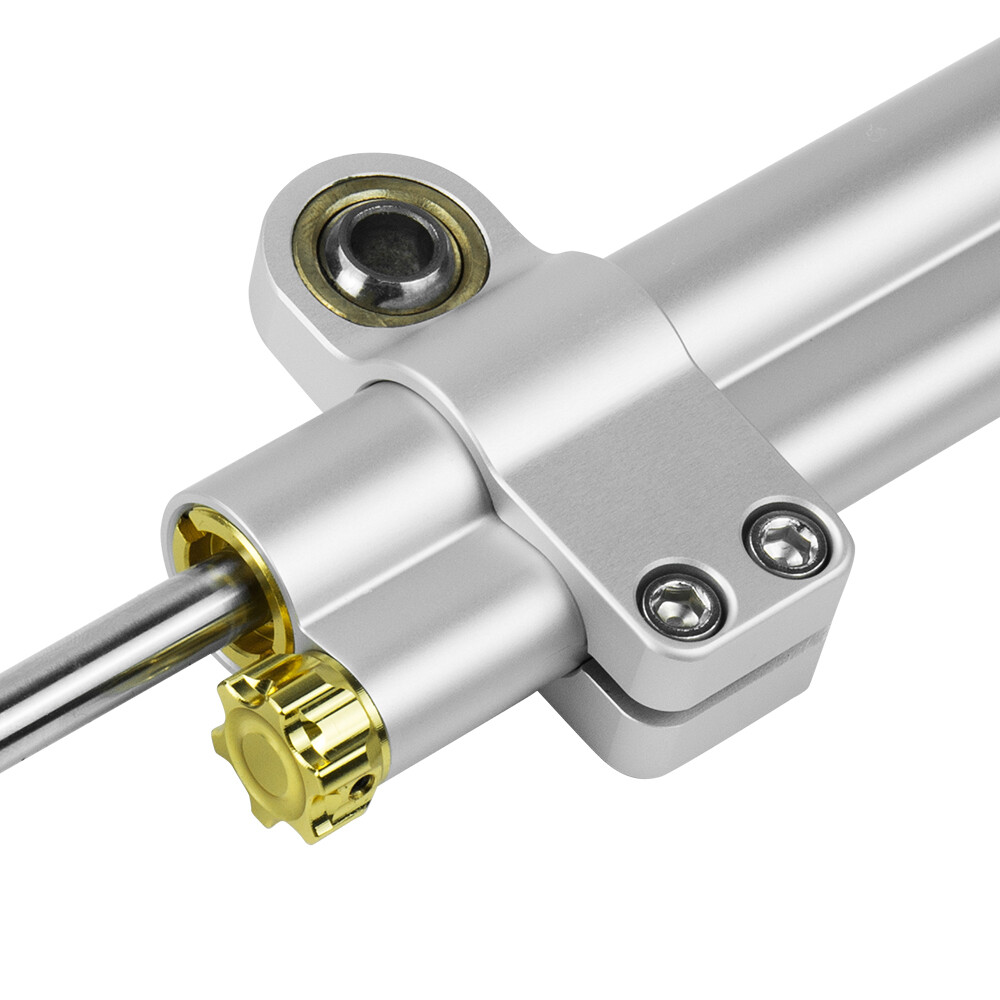 Silver Steering Damper Stabilizer For 1999-2003 Kawasaki Ninja ZX9R ZX900F US