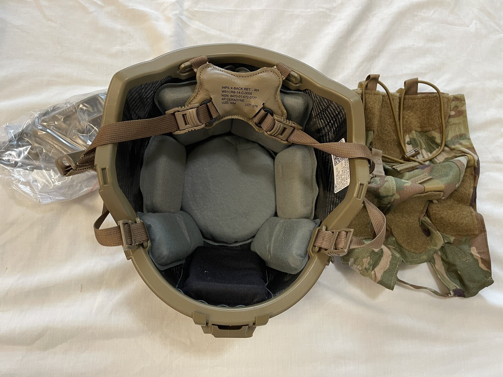 NEW CERADYNE IHPS Ballistic Protection Sys HelmetComplete AVON USMC Made IN USA.
