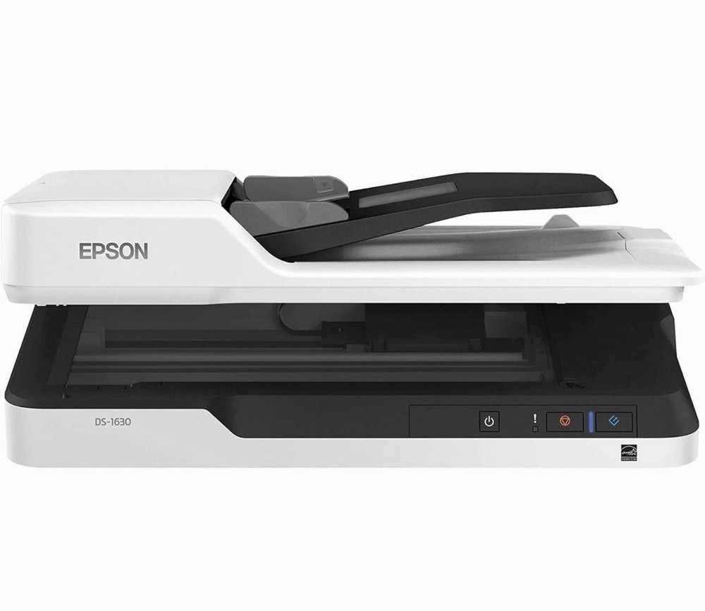 Epson DS-1630 Document Scanner: 25ppm, TWAIN & ISIS Drivers, Used