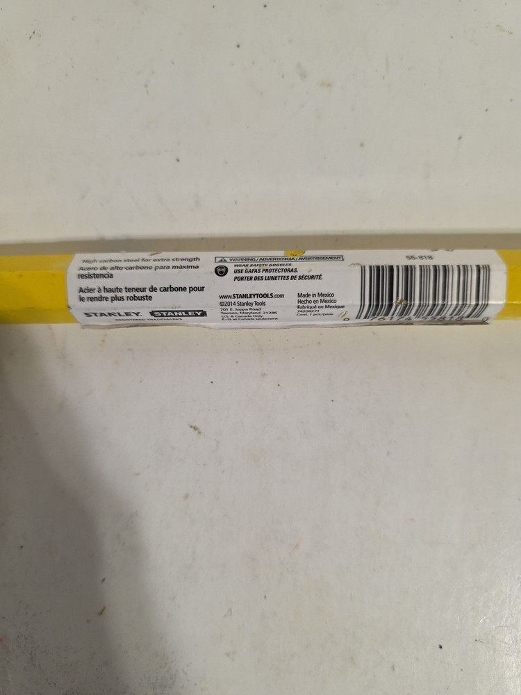 Stanley 17 Inch Ripping Chisel Pry Bar Flat bar