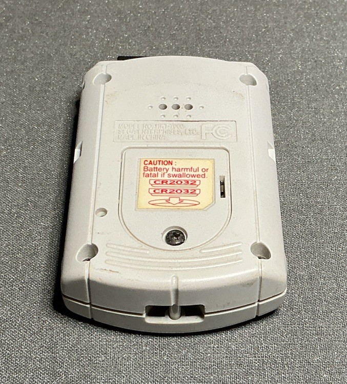 Sega Dreamcast White Visual Memory Unit Untested -J1503