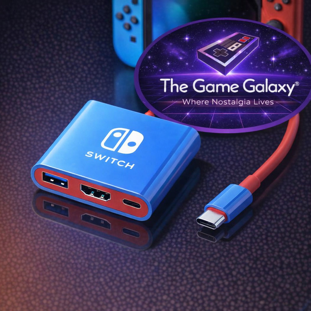 Nintendo (Switch 1 Only) Dock HDMI TV Docking Station OLED Replacement Adapter