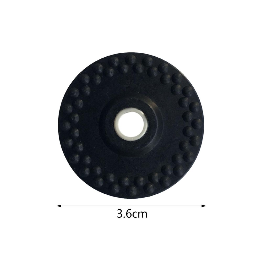 2x Rubber Knitting Machine Wheel Bracket Accessories Knitting Machine Wheel