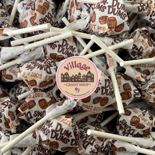 Root Beer Dum Dums Lollipops - 35 Count