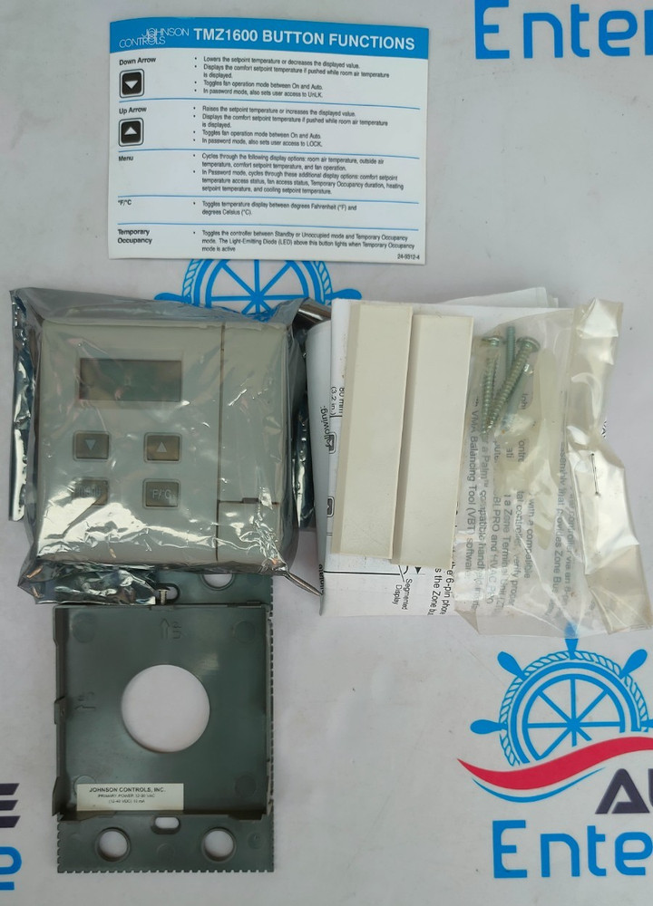 JOHNSON CONTROLS LCD DISPLAY ROOM SENSOR AP-TMZ1600-0