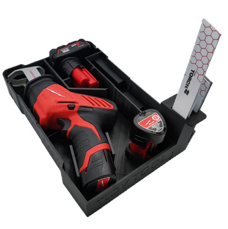 Tidy Tool Insert For Milwaukee M12 Fuel Hackzall V2