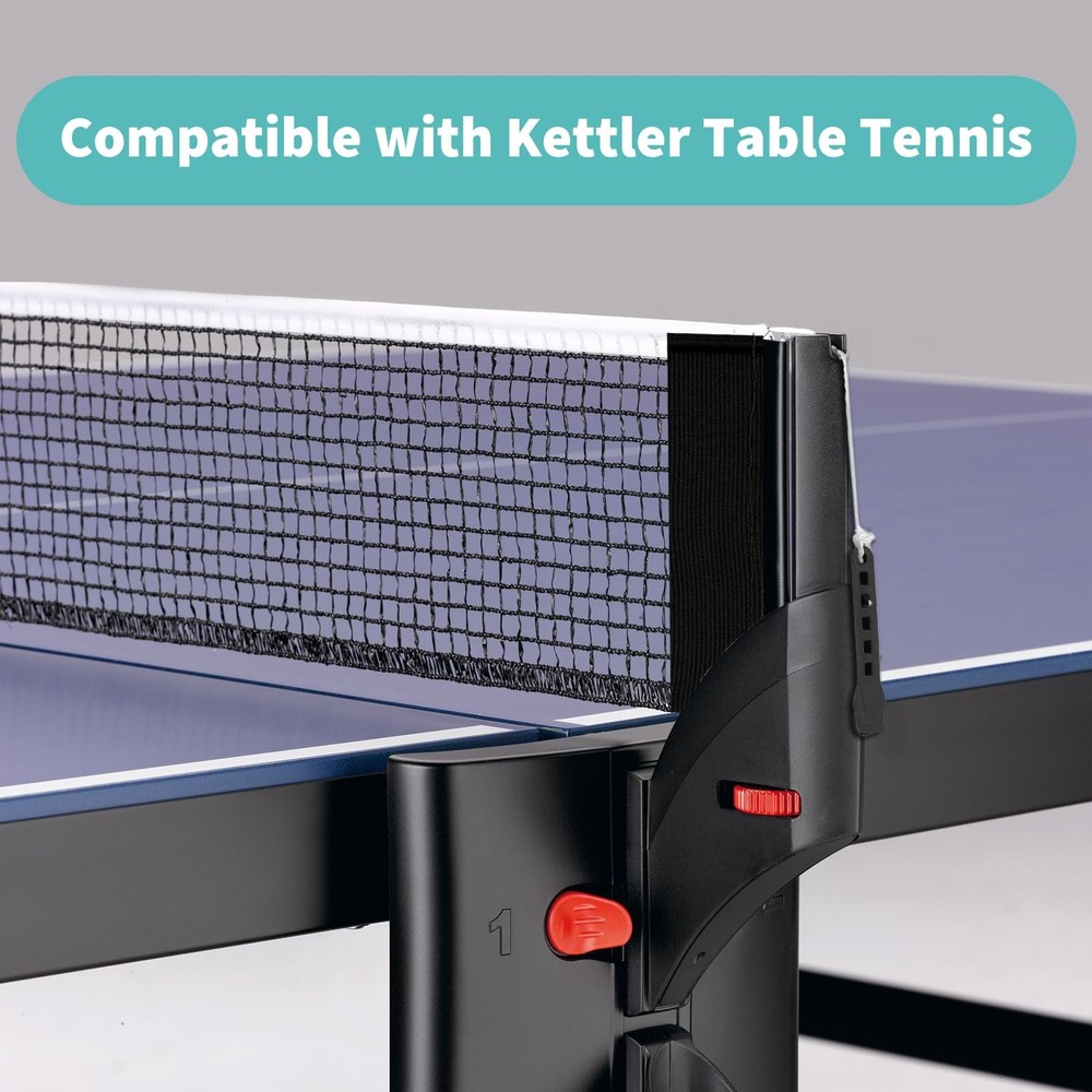 2 PCS 71 Inch Ping Pong Net Replacement Compatible With Kettler Table Nylon