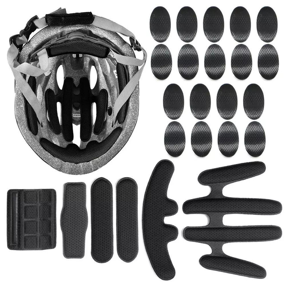 Cycling Replacement Foam Pads Set Helmet Inner Padding Kits Protective Pads