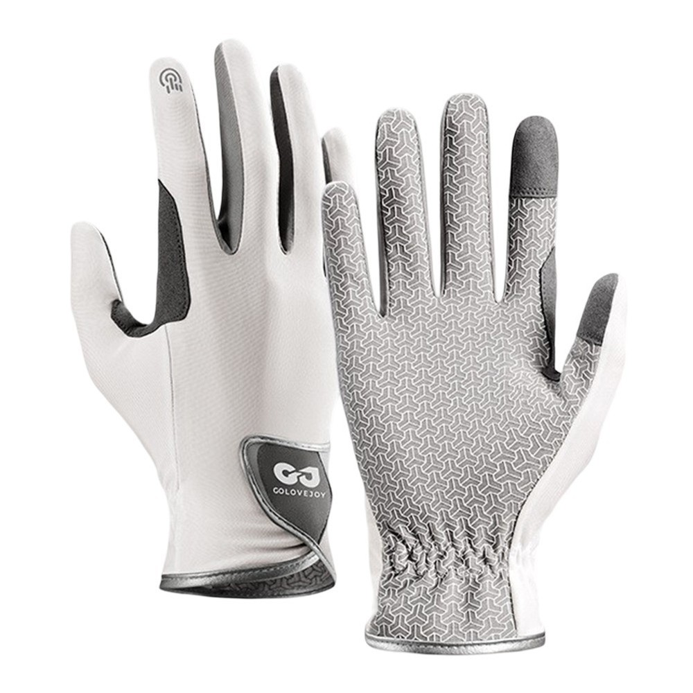 Equestrian Riding Gloves with Silicone Pattern for Optimal Grip and Control