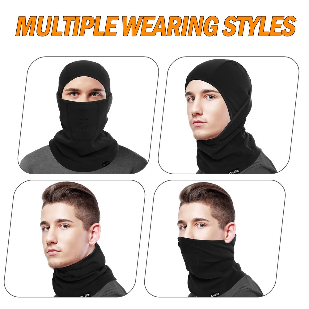 Ski Mask Balaclava (US, Alpha, One Size, Medium, Blue) Size-Medium, Blue