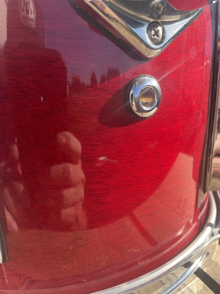 Pearl 13" Birch BLX mounted tom - Sequoia Red