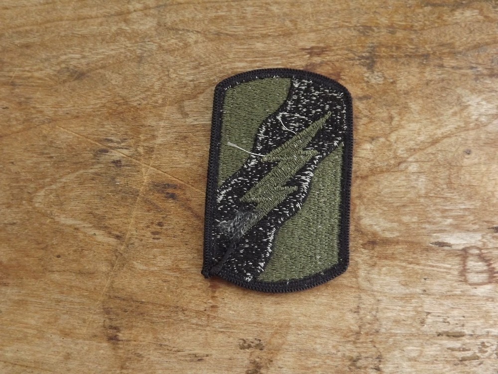 155th Armored Brigade Patch, Subdued - INV# C391