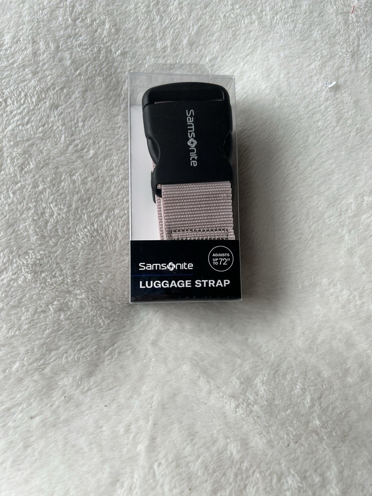 Samsonite Luggage Strap Blush Adjusts Up to 72"