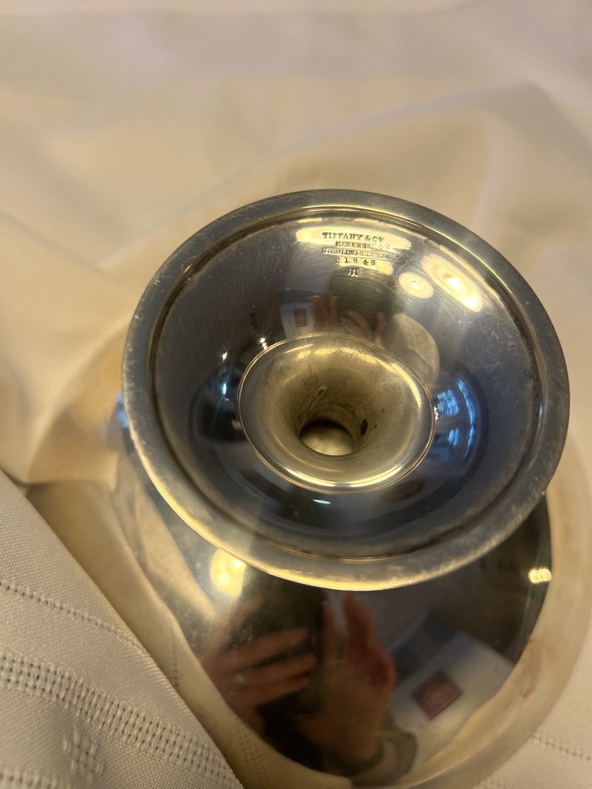 Tiffany & Co. Sterling Silver 1848 Pattern Pair of Bowls 1900-1940 Antique