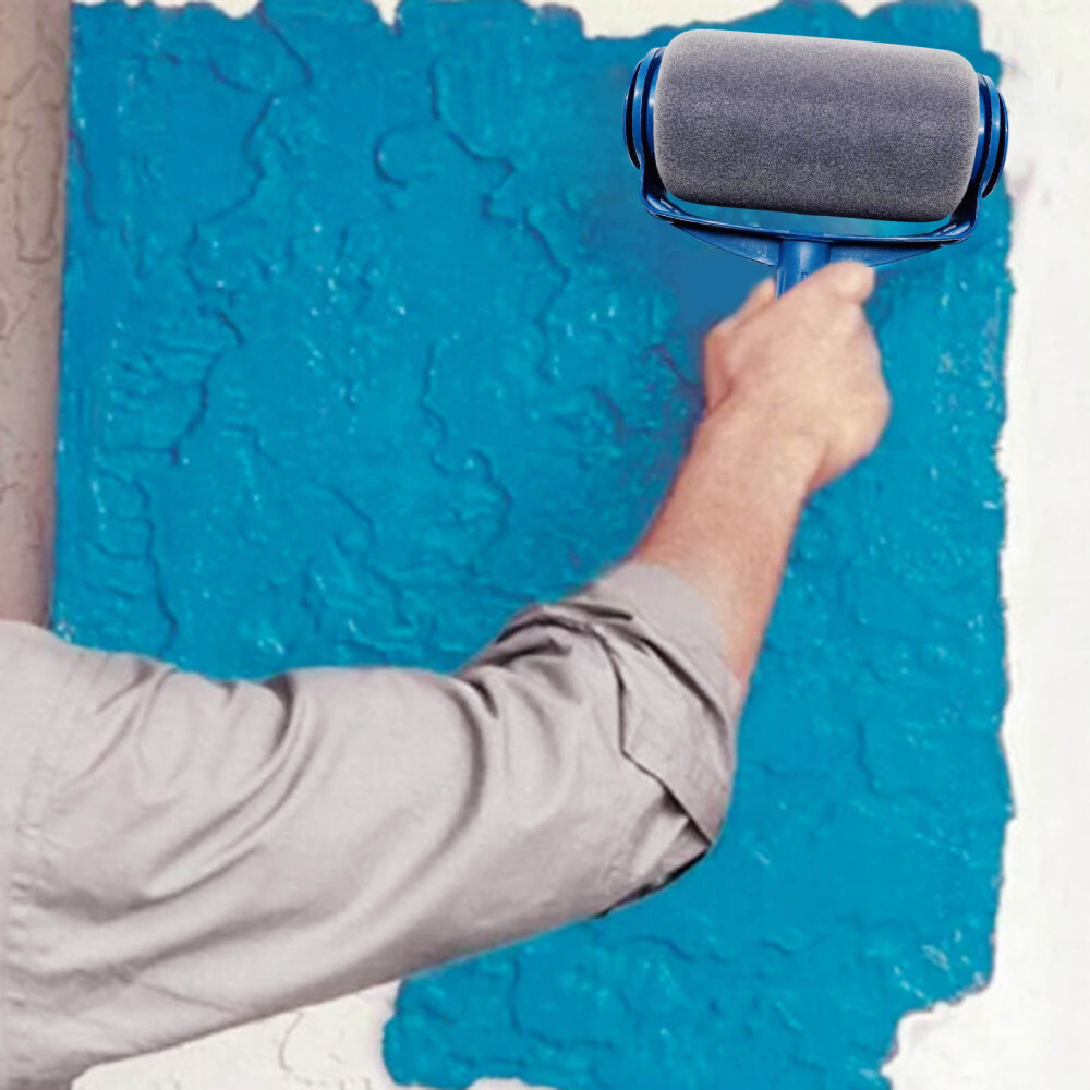 New Sponge Paint Roller Brush Effectively Save Time Quickly Decorate Runner Tool