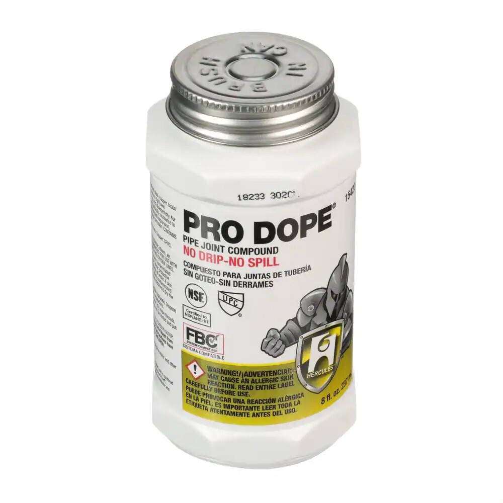 Pro Dope 8 Oz. Pipe Joint Compound - Plumbing Sealant NEW