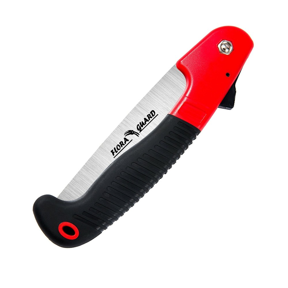 Folding Hand Camping/Pruning Saw Rugged 7.7 Razor Tooth Sharp Blades Solid Grip