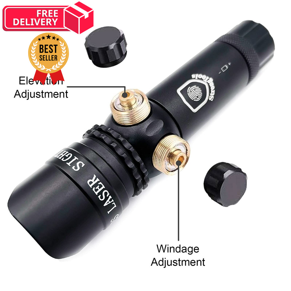 StrongTools Waterproof Red Dot Laser Sight Adjustable for