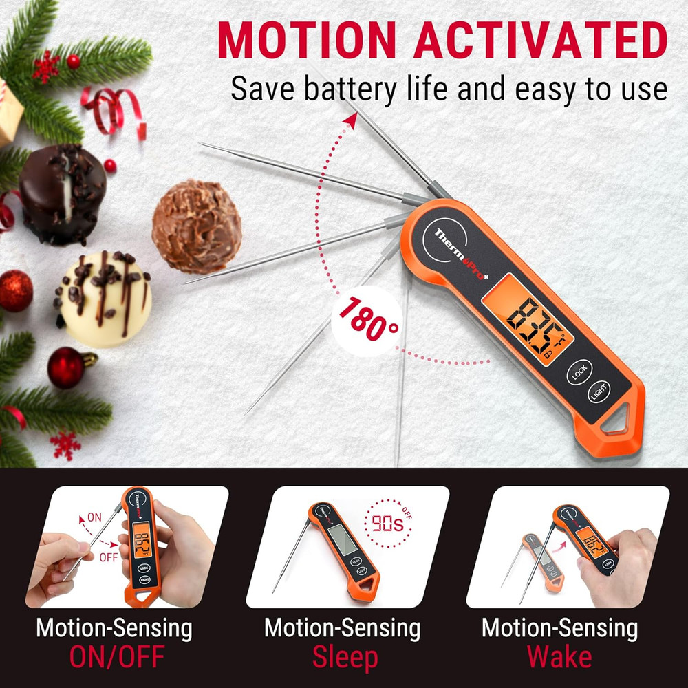 Thermopro TP19H Digital Meat Thermometer with Backlight and Motion Sensor