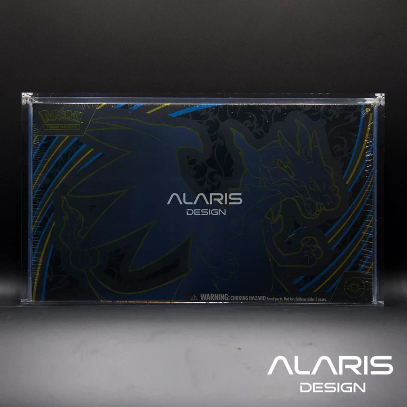 Acrylic Case for Pokemon Mega Charizard X ex Ultra Premium Collection UPC