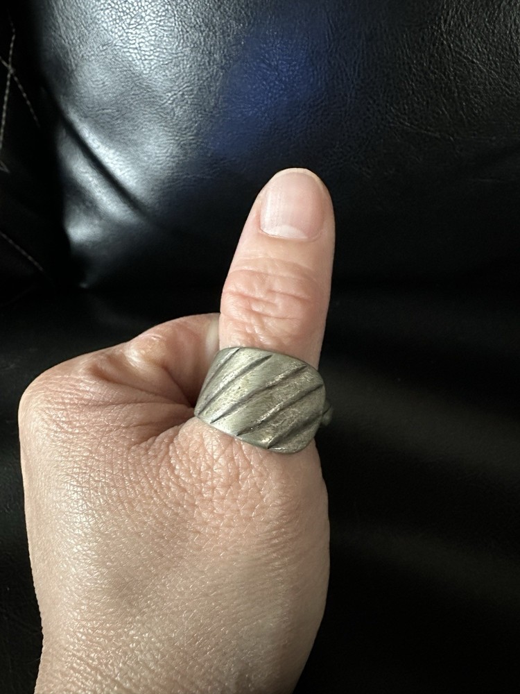antique russian silver 84 Ring
