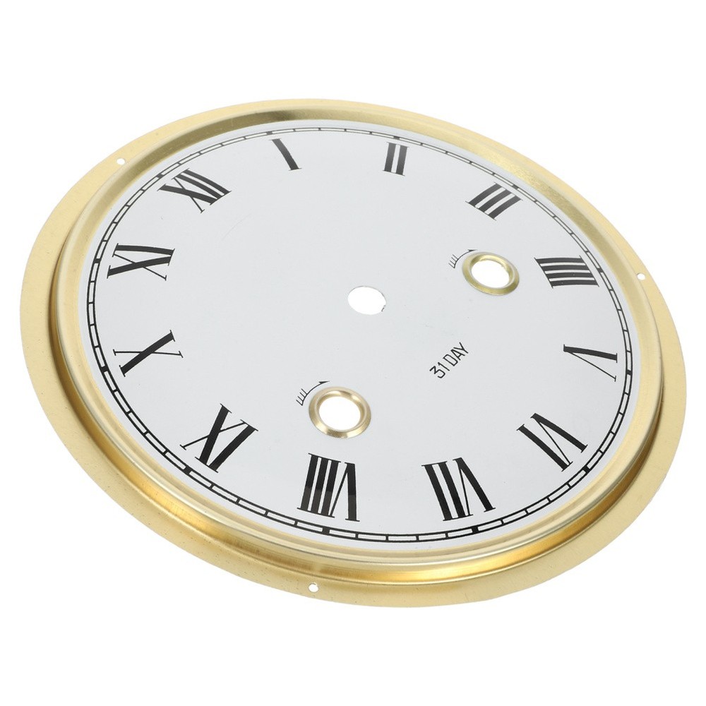 Round Wall Clock Movement Parts Face Replacement Faces for Crafts